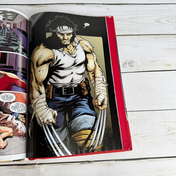 Wolverine and the X-Men Alpha & Omega Marvel HC Graphic Novel Brian Wood - Picture 6 of 7